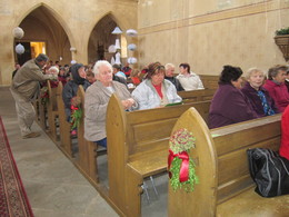 Požehnání kostelu v Suché 